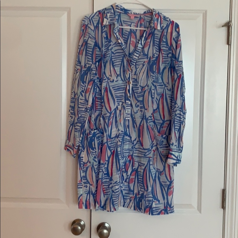 Lilly Pulitzer swimsuit cover up